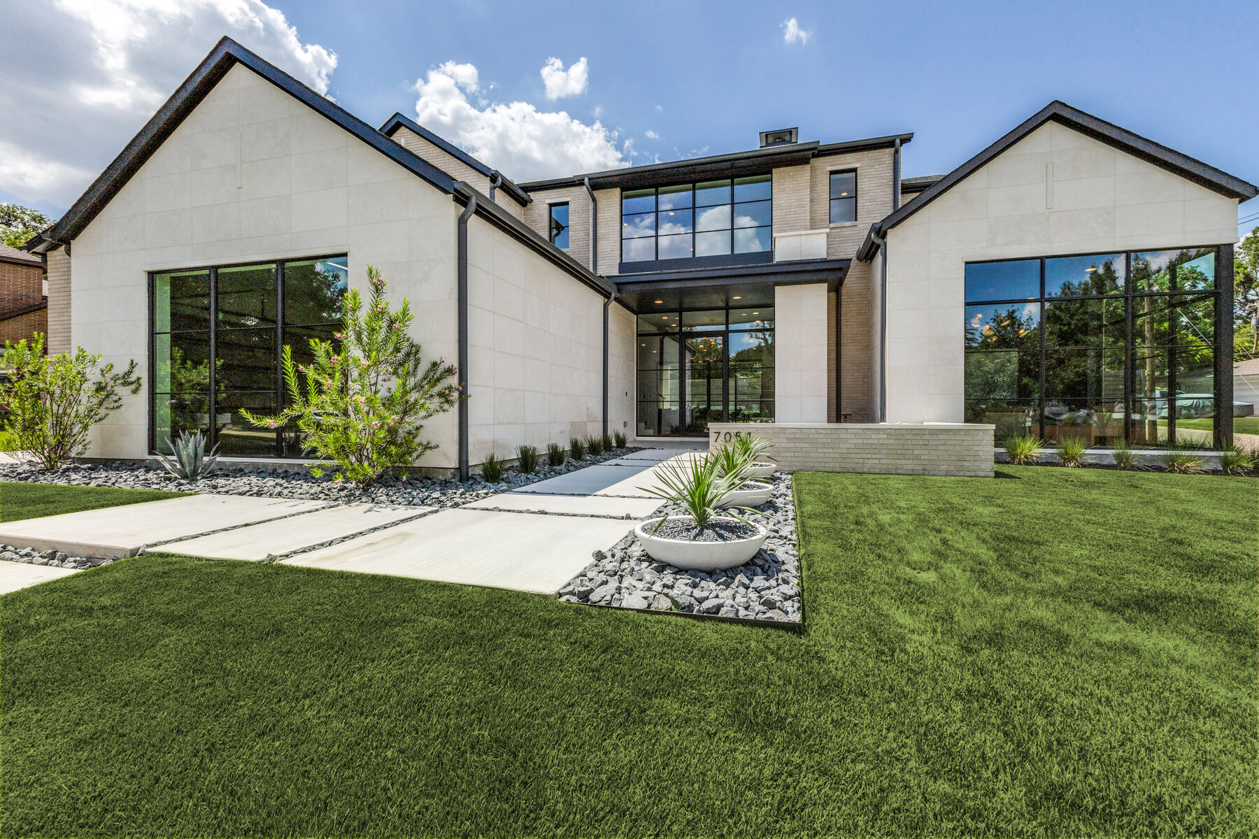 Cornelia Lane home, front exterior
