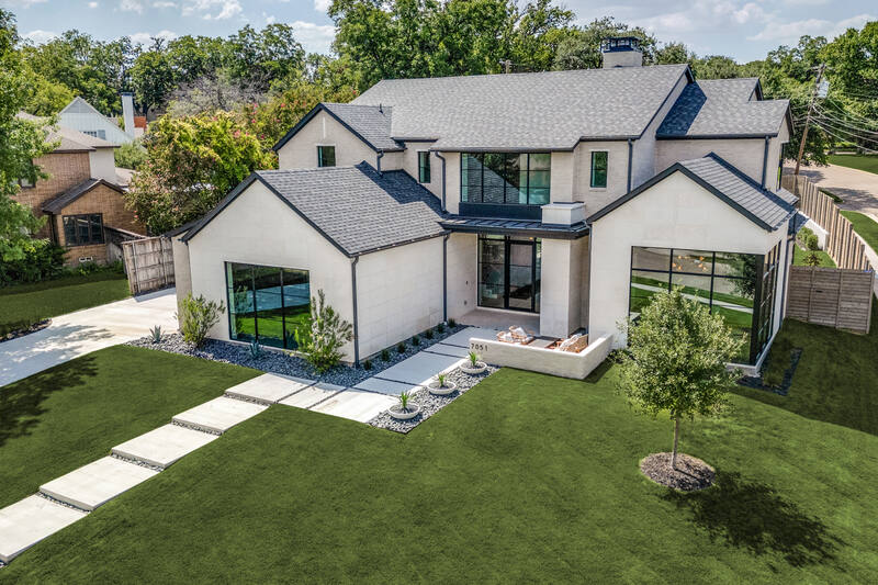 Cornelia Lane, aerial view